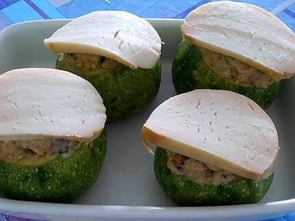 Courgettes farcies aux fruits de mer  430