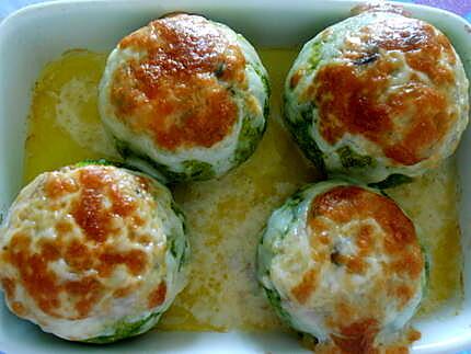 Courgettes farcies aux fruits de mer  430