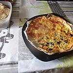 recette quiche courgettes chorizo de rosinette et  p de t   tomates   fromage rapé  et   jambon
