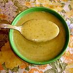 recette Velouté de courgettes aux carrés frais