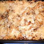 recette Gratin de penne a l échine de porc