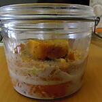 recette PUDDING SALE EN VERRINE