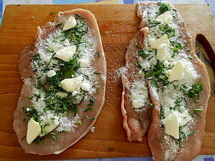 involtini de veau pommes de terre rissolées 430