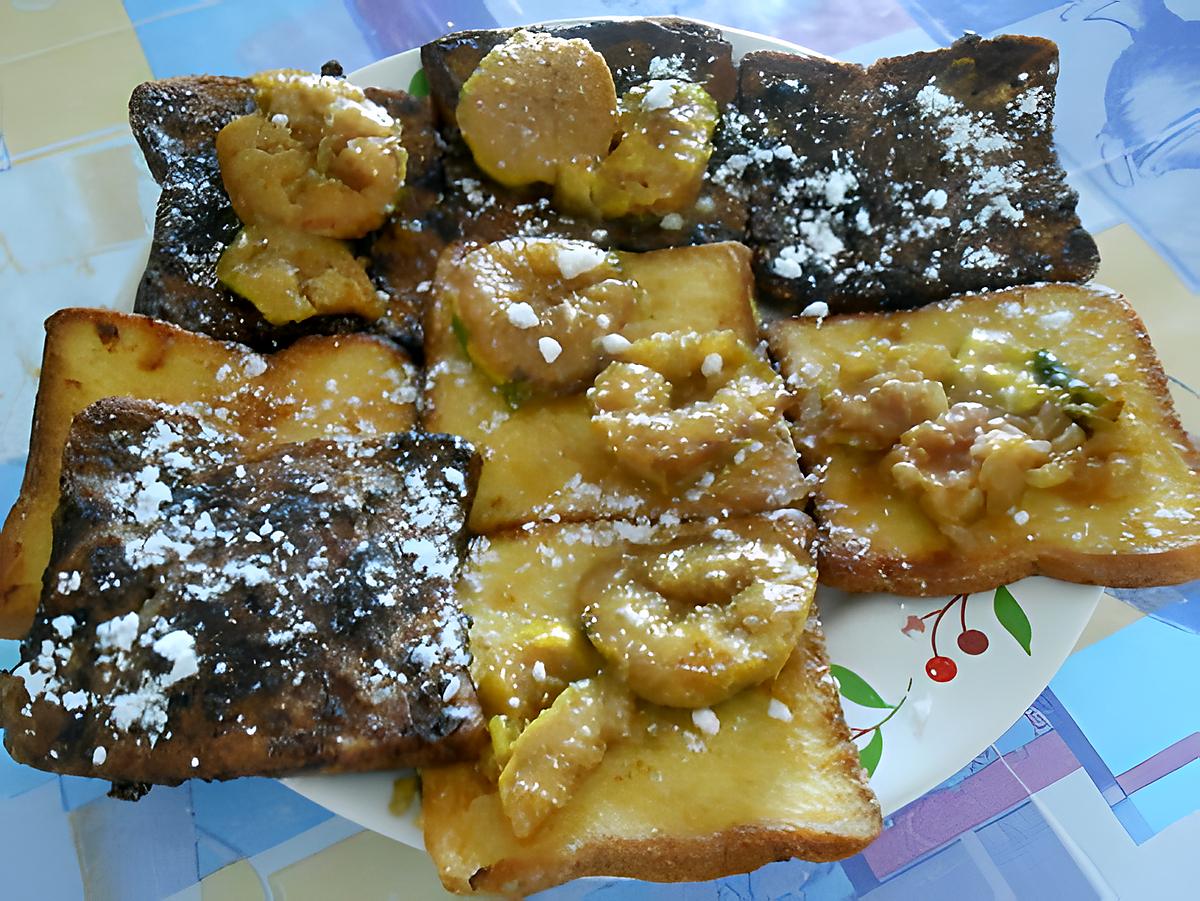 Duo de pain perdu aux figues 430