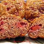 recette Muffins léger aux framboises
