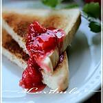recette ~Confiture de fraises sans cuisson~