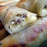 recette Bourek à la viande hachée et fromage au four" pour Ramadan"