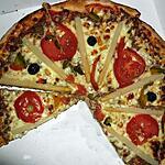 recette PIZZA FRAICHEUR (aussi pour végétariens/diabétiques)