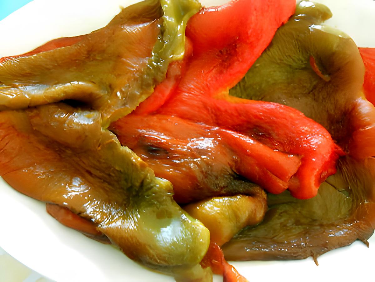Poivrons grilles sauce aux anchois 430