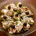 recette Petits poivrons farcis au chévre