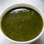 recette Potage aux fanes de carottes et....