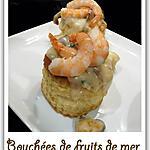 recette Bouchées de fruits de mer