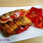 recette Croque tomate morbier
