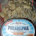 recette Gnocchis au fromage, philadelphia et champignons