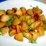 recette POMMES  DE  TERRE RISSOLEES  AU COCKTAIL  D'EPICES