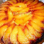 recette gateau au poires caramelisées