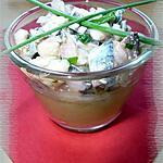 recette Tartare de sardines à l'avocat
