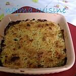menthe : recette gratin de courgettes
