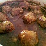 recette BOULETTES  LIEGEOISES  QUAND SE RENCONTRENT UNE FRANCO ITALIENNE ET UNE BELGE