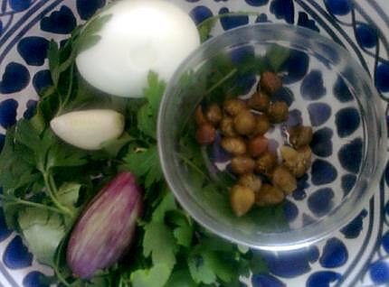 Sauce verte (salsa verde) 430