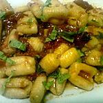 recette GNOCCHI  DI  RICOTTA SALSA   POMODORI