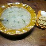 recette Soupe aux navets.céleri. à la crème fraiche au micro-ondes.