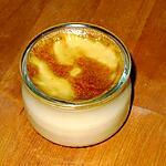 recette Crèmes d'amande à la vanille