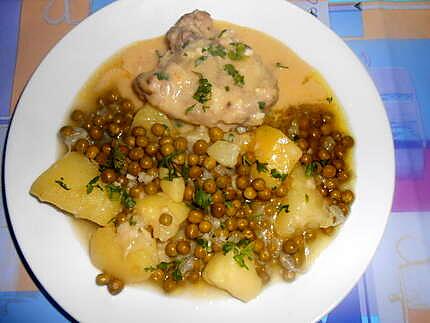 Fricassée de poulet à la toscane 430