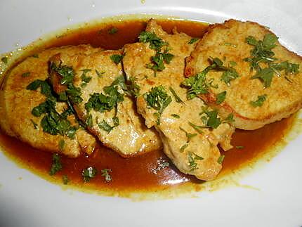 Filet de porc curry et miel 430