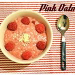 recette Pink oatmeal