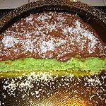 recette Gâteau coco  menthe & nutella
