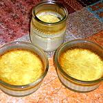recette Pots de crèmes façon la LAITIERE de sOphie !