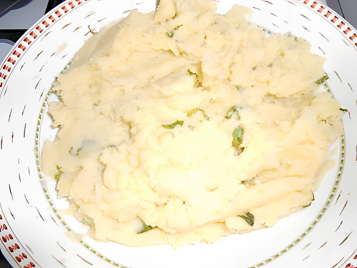 Ecrasée de pomme de terre au basilic 430