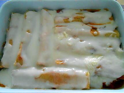 Cannelloni farcis aux fruits de mer 430