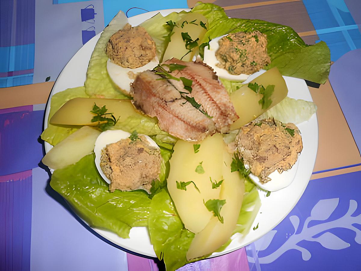 Oeufs farcis aux sardines 430