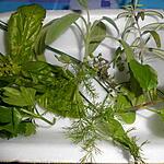 recette MELANGE D'EPICES ITALIENNES  (POUR TATIE QUI A BEAUCOUP D'HERBES DANS SON JARDIN)