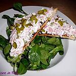 recette Rillettes de jambon et cornichon