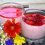 recette verrine aux fraises