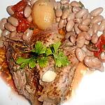 recette AGNELLO  ROTI  ET HARICOTS FRAIS