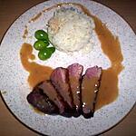 recette Magret de canard et sa sauce crémeuse
