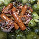recette Choux de Bruxelles au snacks.