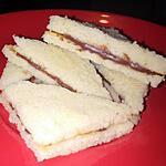 recette ~ Mini sandwiches financier chocolat blanc et ganache passion ~
