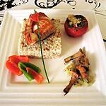 recette risotto de girolles au saumon et tomate provencale