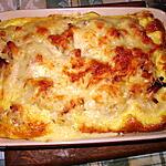 recette Gratin de chou fleur aux lardons(très rapide)