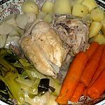recette Poule au pot façon pot-au-feu