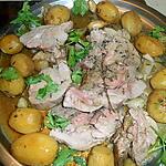 recette Roti de dinde aux pommes grenaille