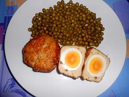 Croquettes d'oeufs et poulet 430