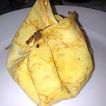 recette ~ Aumônières aux poireaux et au gouda ~