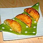 recette petit feuilleté chèvre, bleu et noix