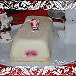 recette Bûche de Nöel au citron coeur de framboise et....mon filleul qui ouvre ses cadeaux ?